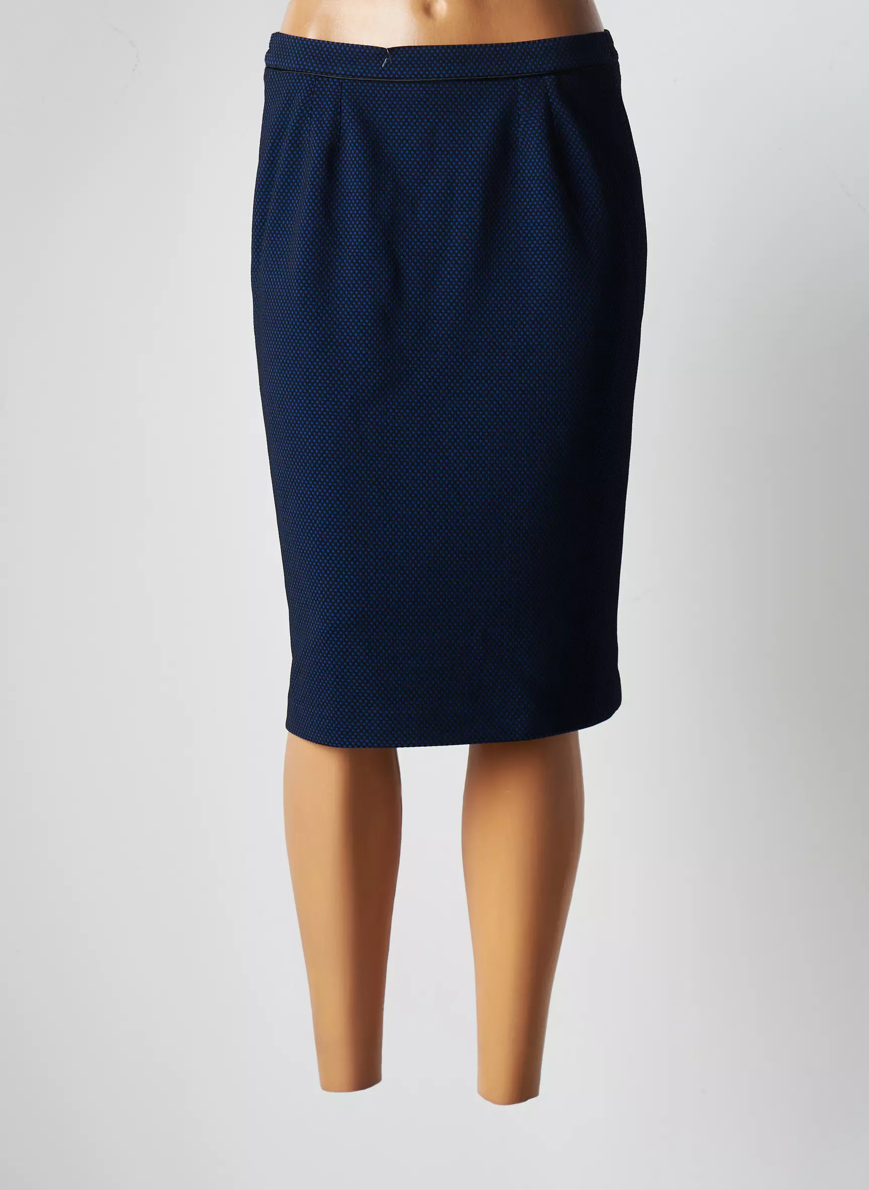 Jumfil Jupes Mi Longues Femme couleur bleu