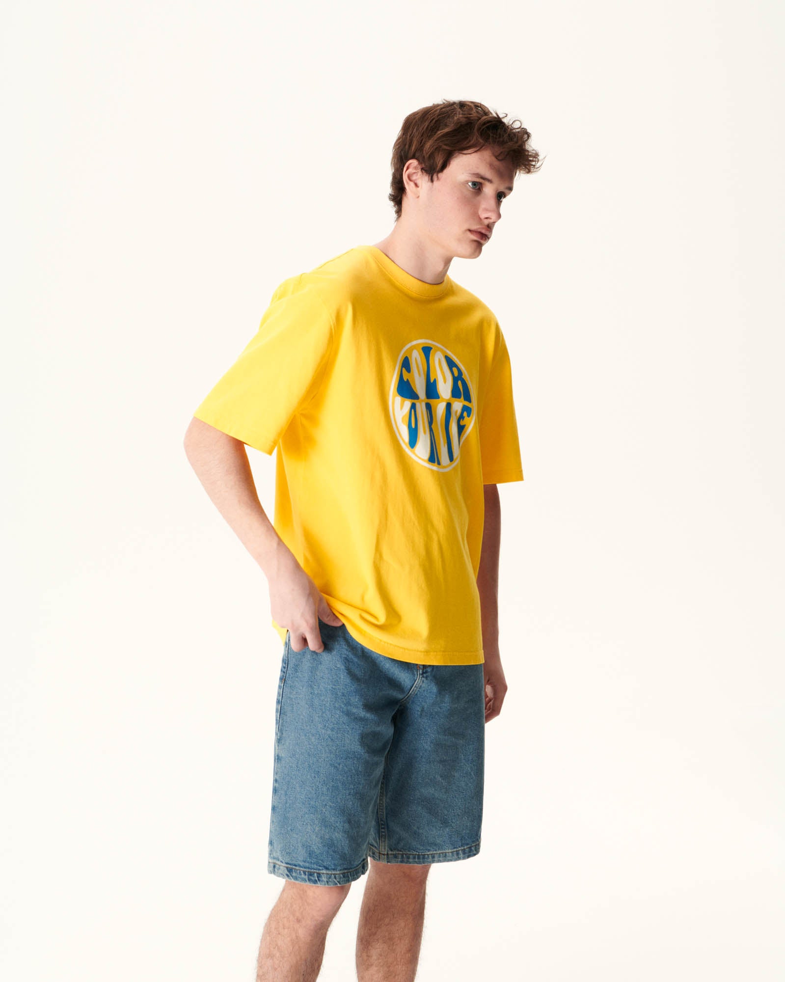 T-shirt homme en coton biologique Citron Leo