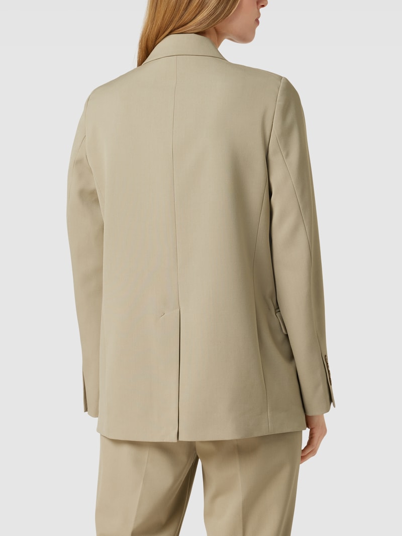 Blazer mit Reverskragen in hellgrün