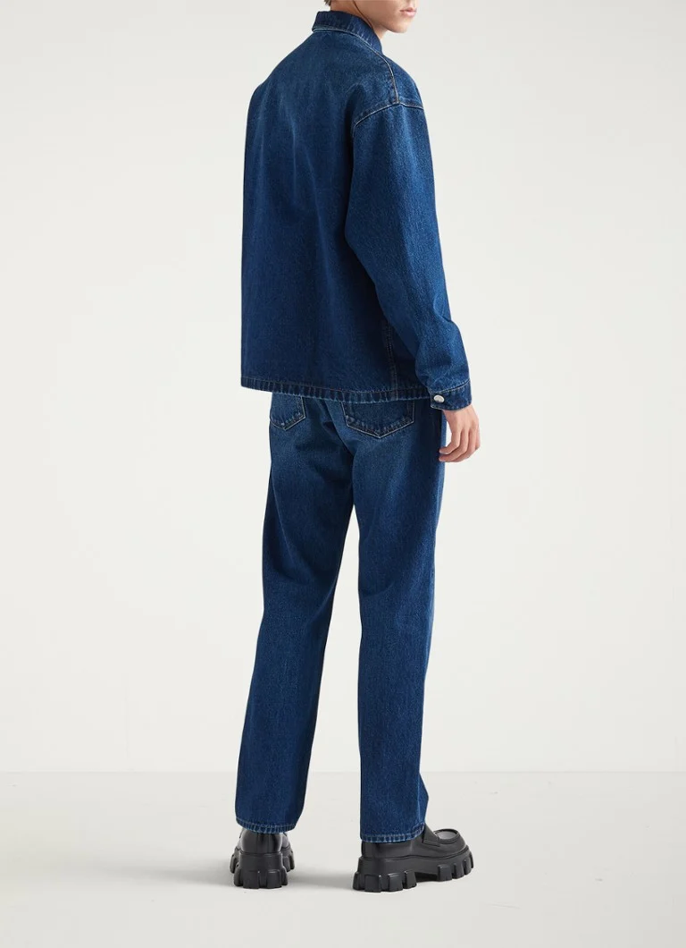 Calça jeans Prada de corte reto com lavagem média