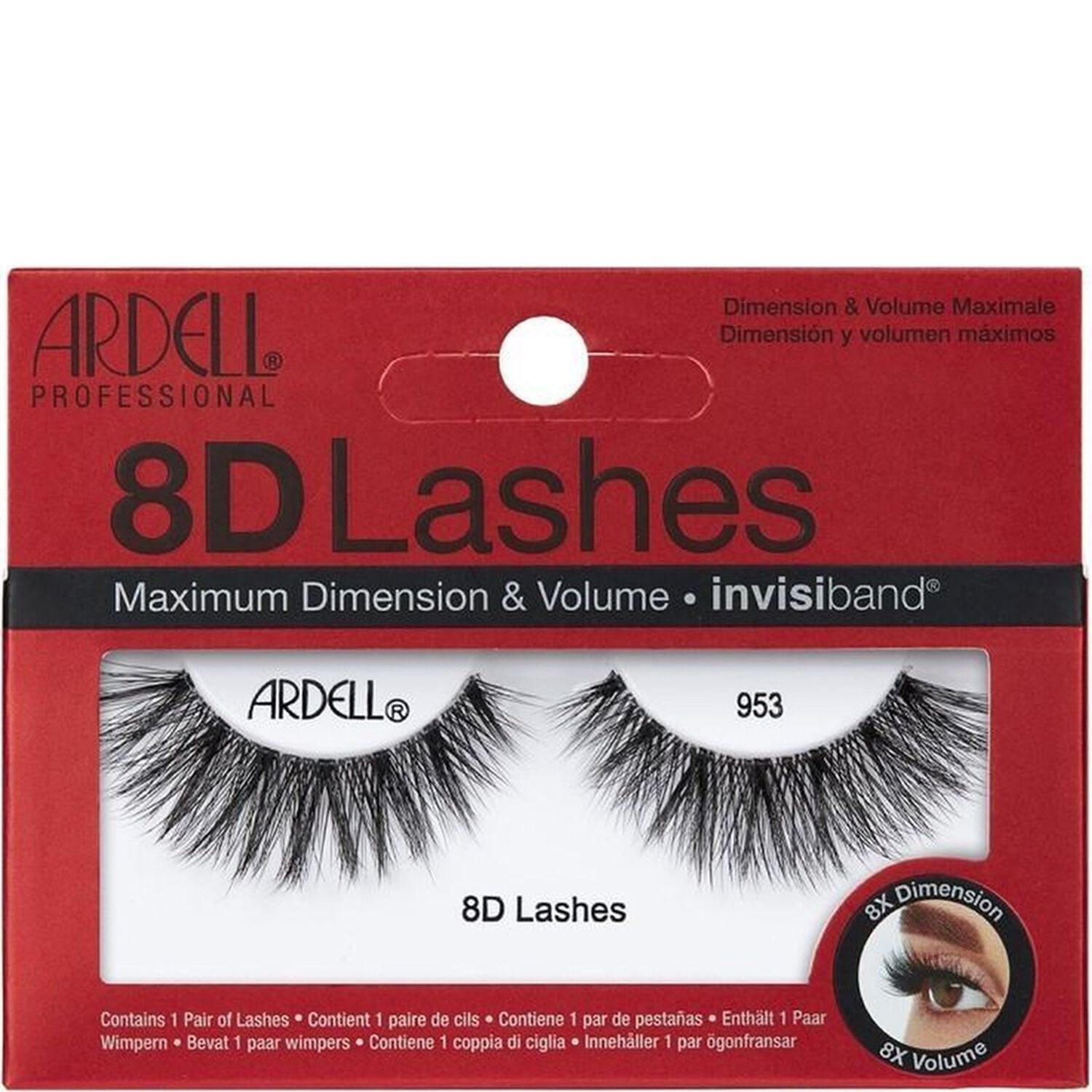 Ardell 8D Lashes Faux Cils Maximum Dimension & Volume 953
