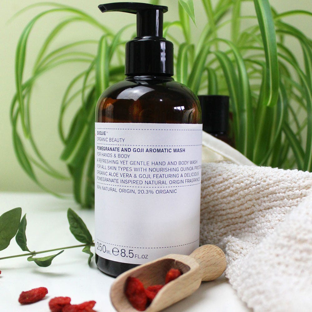 Evolve Pomegranate and Goji Aromatic Wash 250 ml