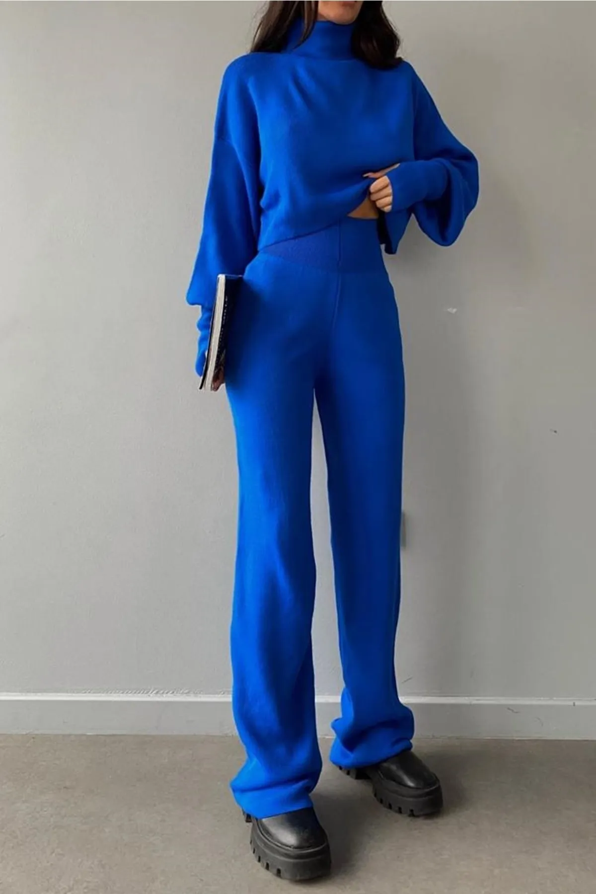 lovebox  Zweiteiler - Blau - Oversized