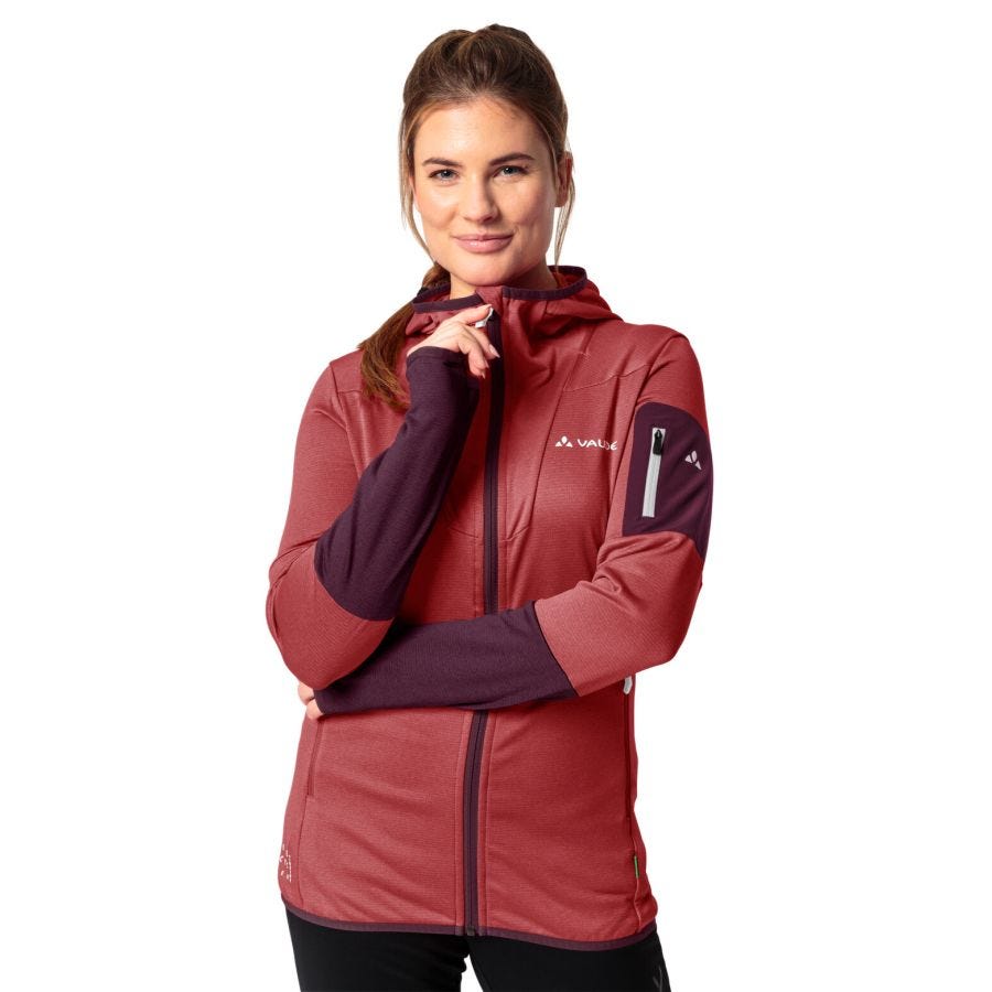 Monviso Fleece Kapuzenjacke Damen