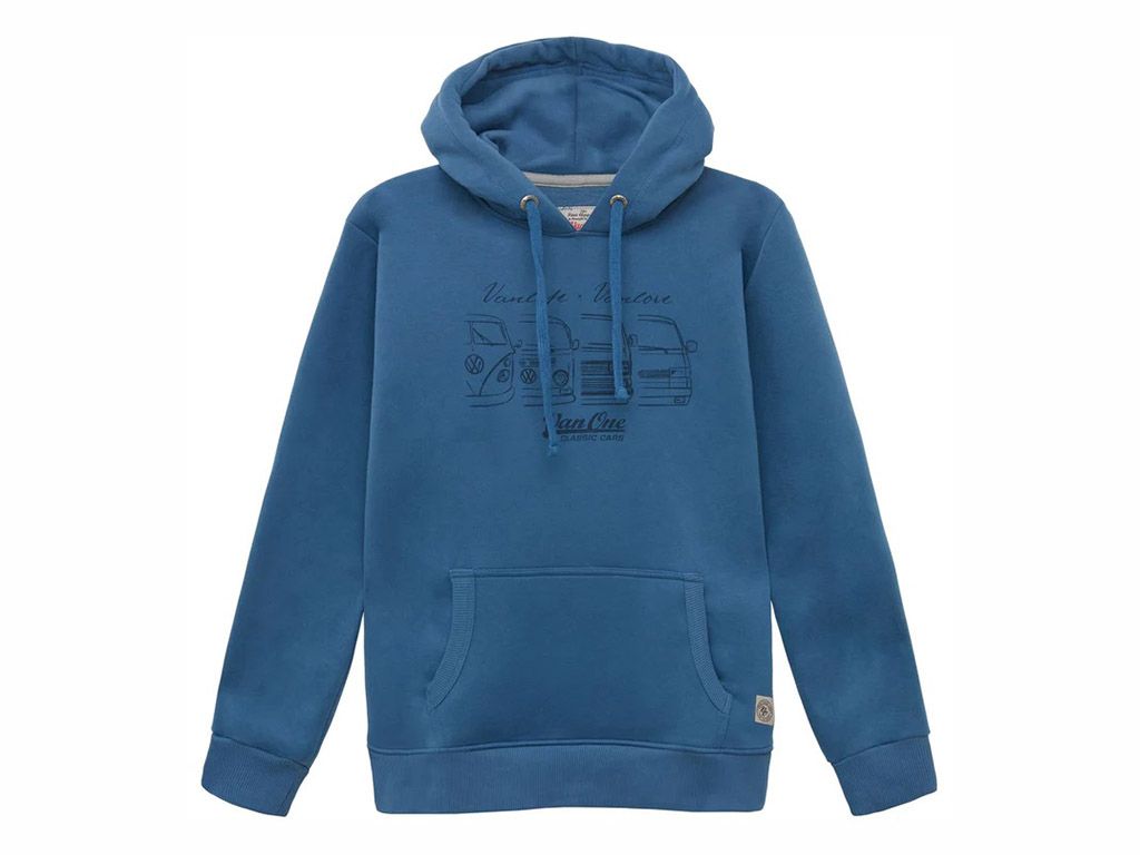Van One We Are Family Blue Herren Hoodie