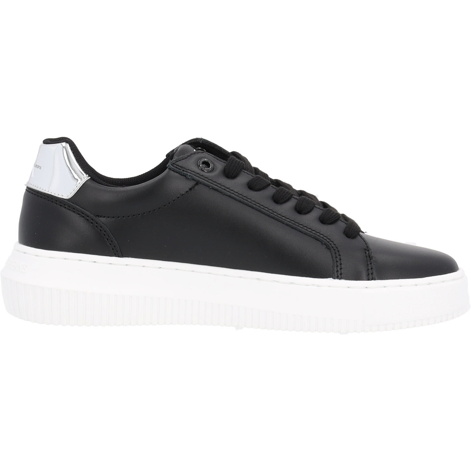 Calvin Klein YW0YW01224, Schnürschuhe, Damen, Black/silver
