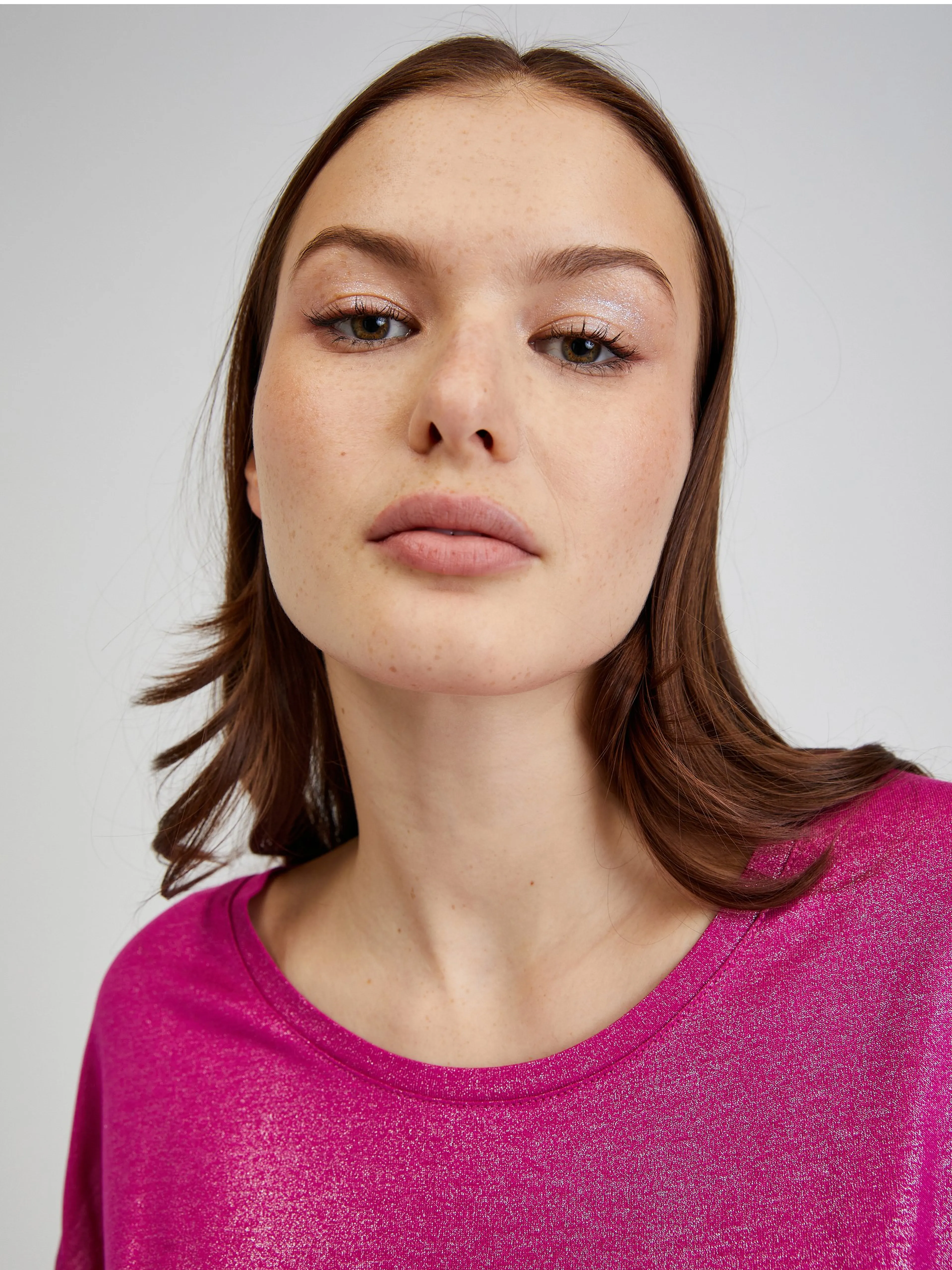 Dunkelrosa Damen T-Shirt ORSAY