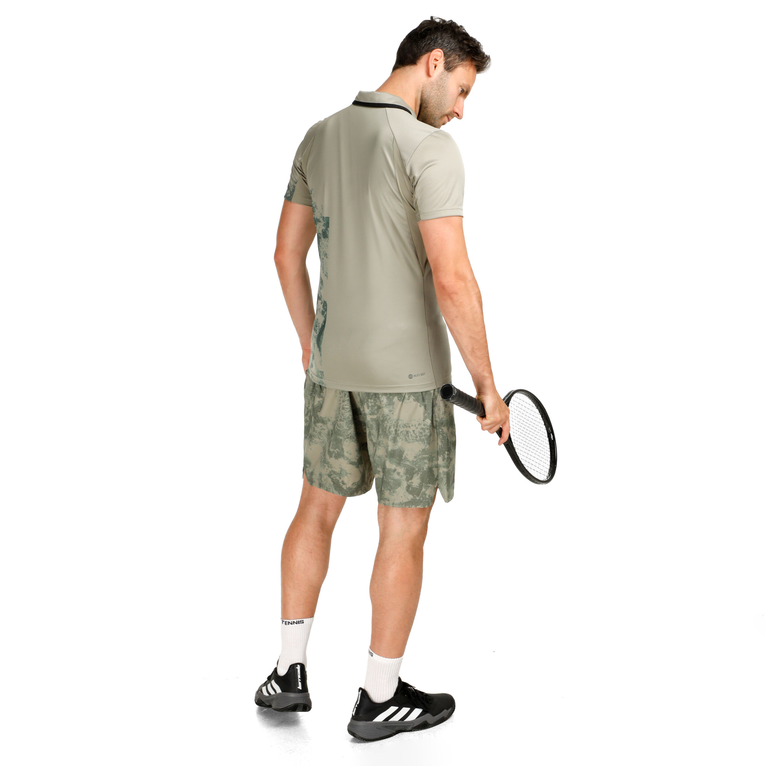 Paris Freelift Polo Herren - Grau