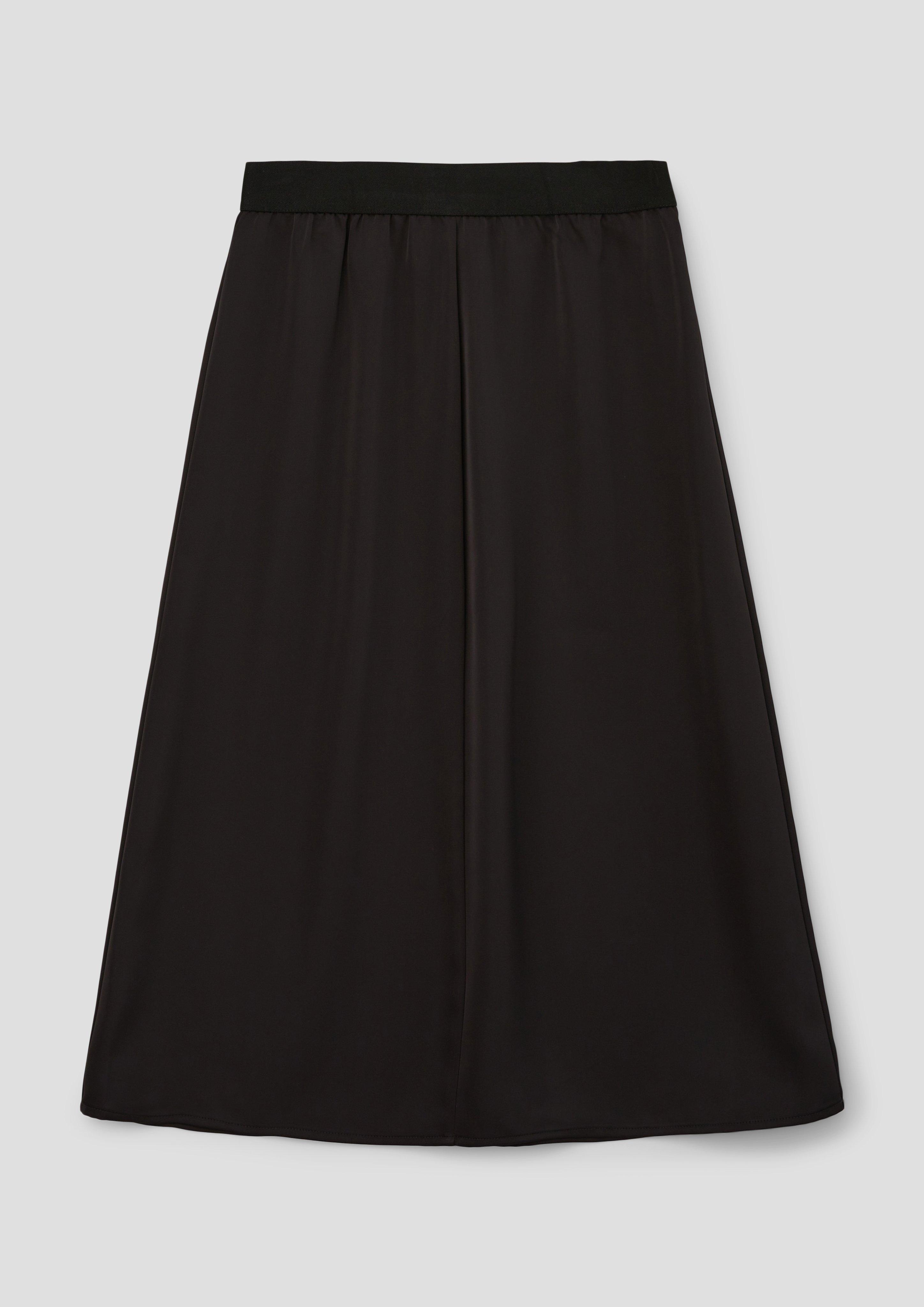Midi-Rock aus Satin  2137304-9999