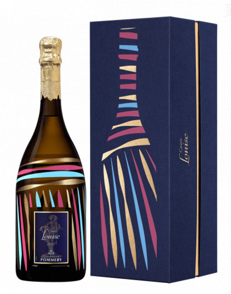 Cuvée Louise avec Coffret Champagne Pommery