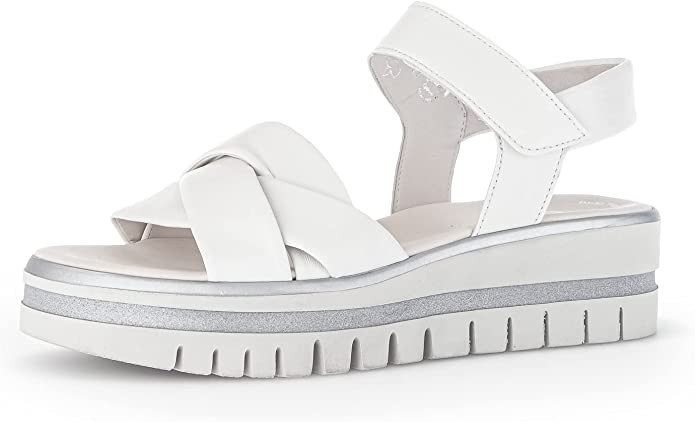 GABOR Klassische Sandalen weiss