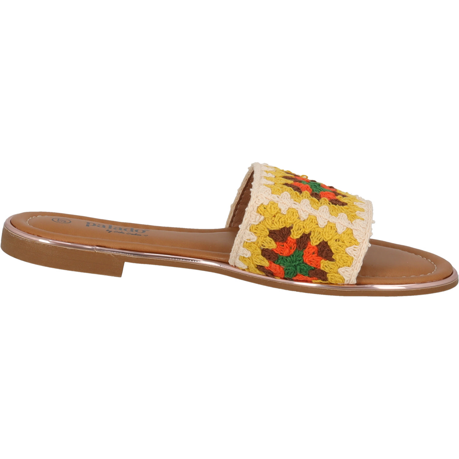 Palado Xami by Sila Sahin, Pantoletten, Damen, Gelb