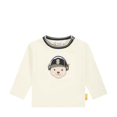 T-Shirt langarm, beige für Jungs