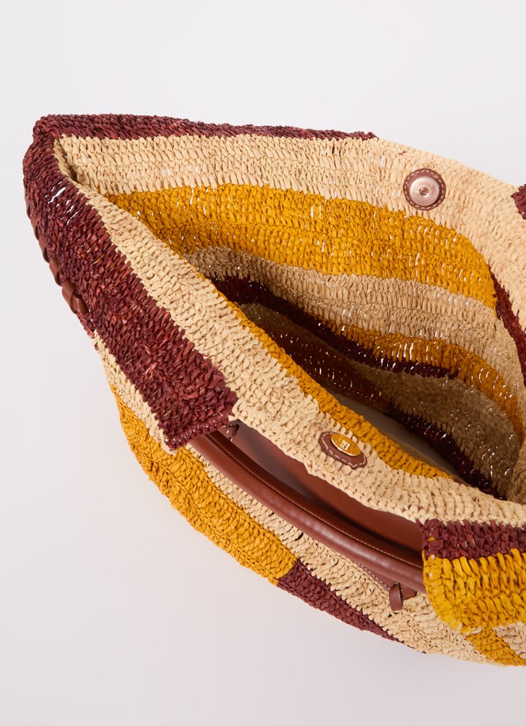 ba&sh Ara raffia handbag
