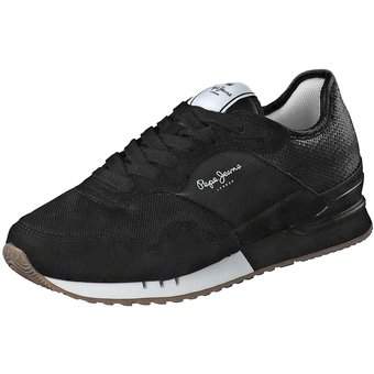 Pepe Jeans London Sequins Sneaker in schwarz