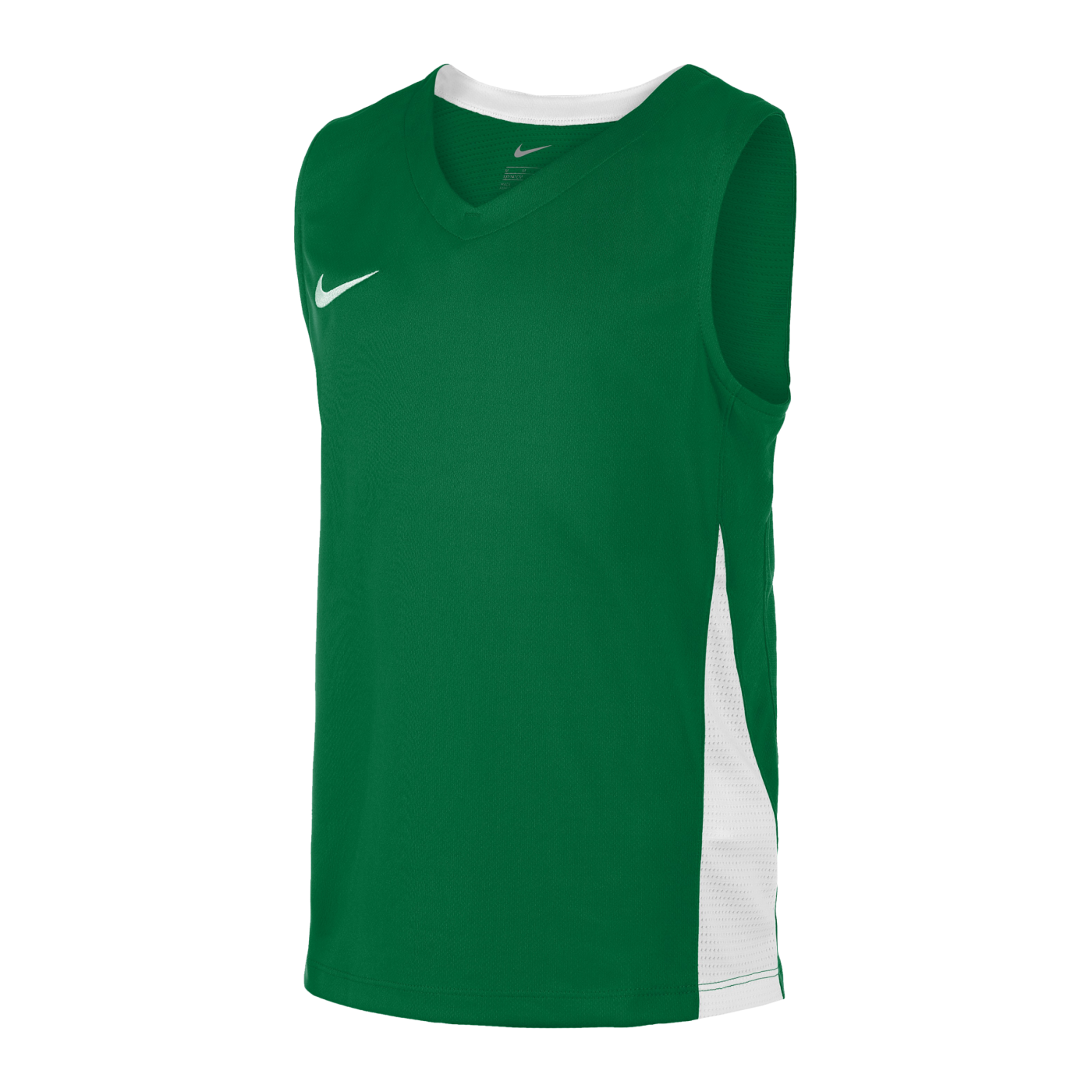 Nike Team Basketball Stock Trikot Grün Weiss F302