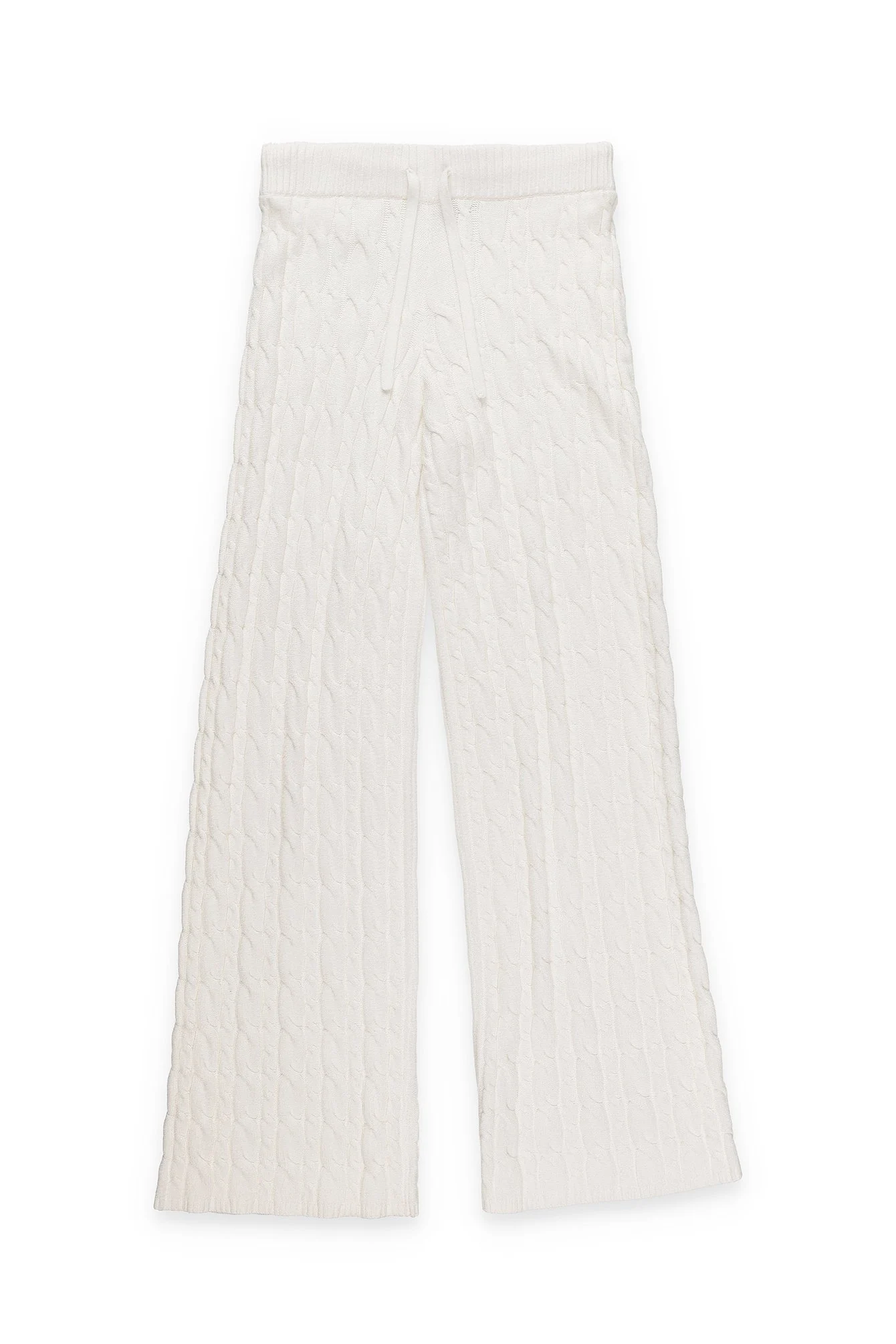Hose mit Zopfmuster