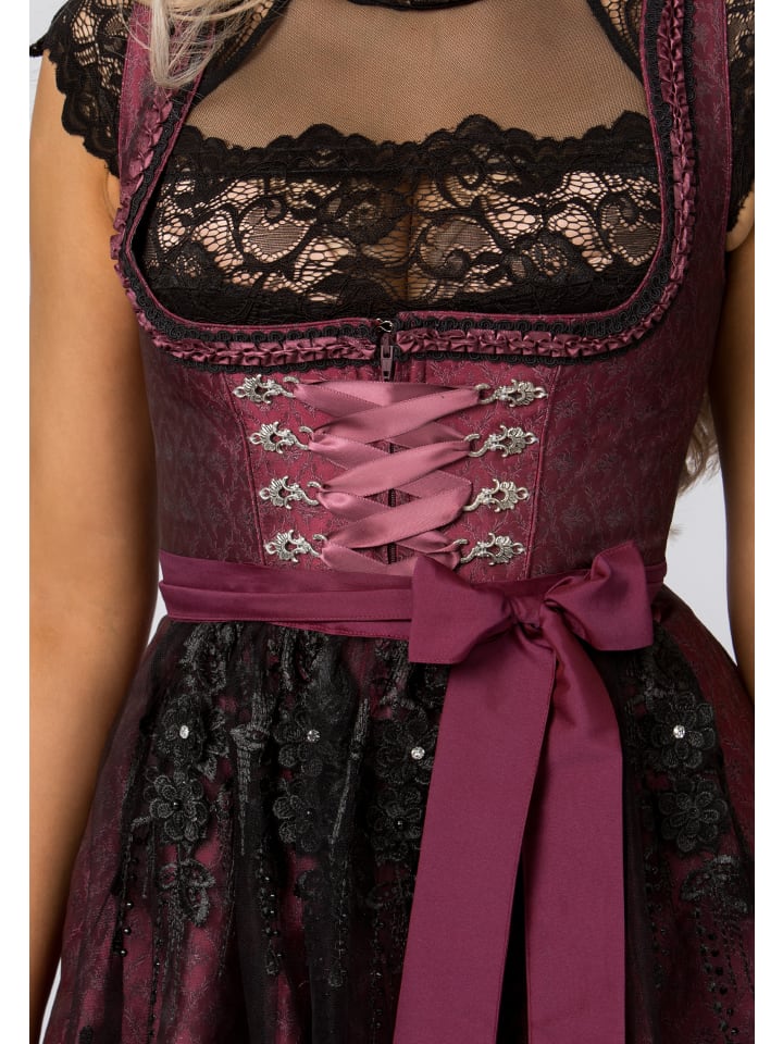 Stockerpoint Stockerpoint Dirndl Sanja in bordeaux günstig kaufen
