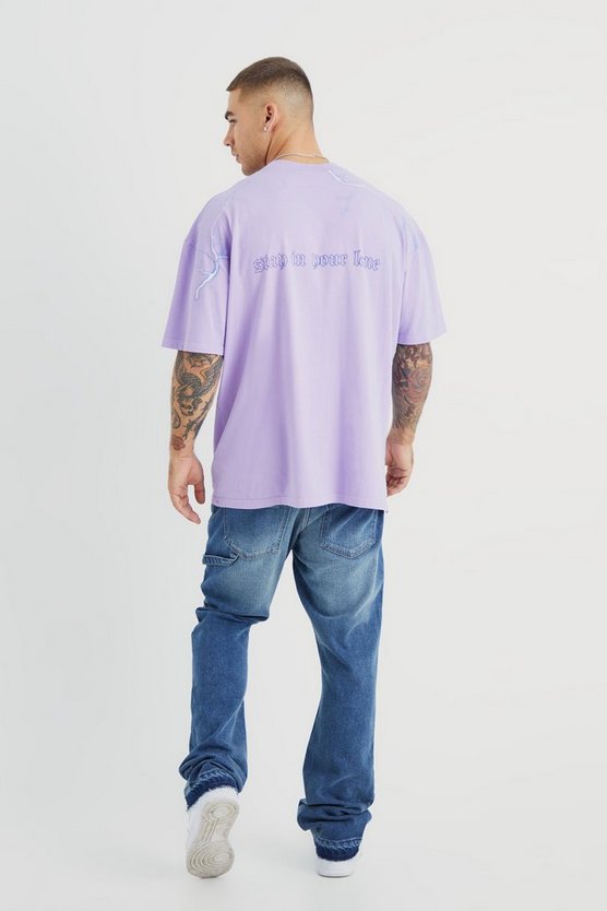 Slim-Fit Schlagjeans