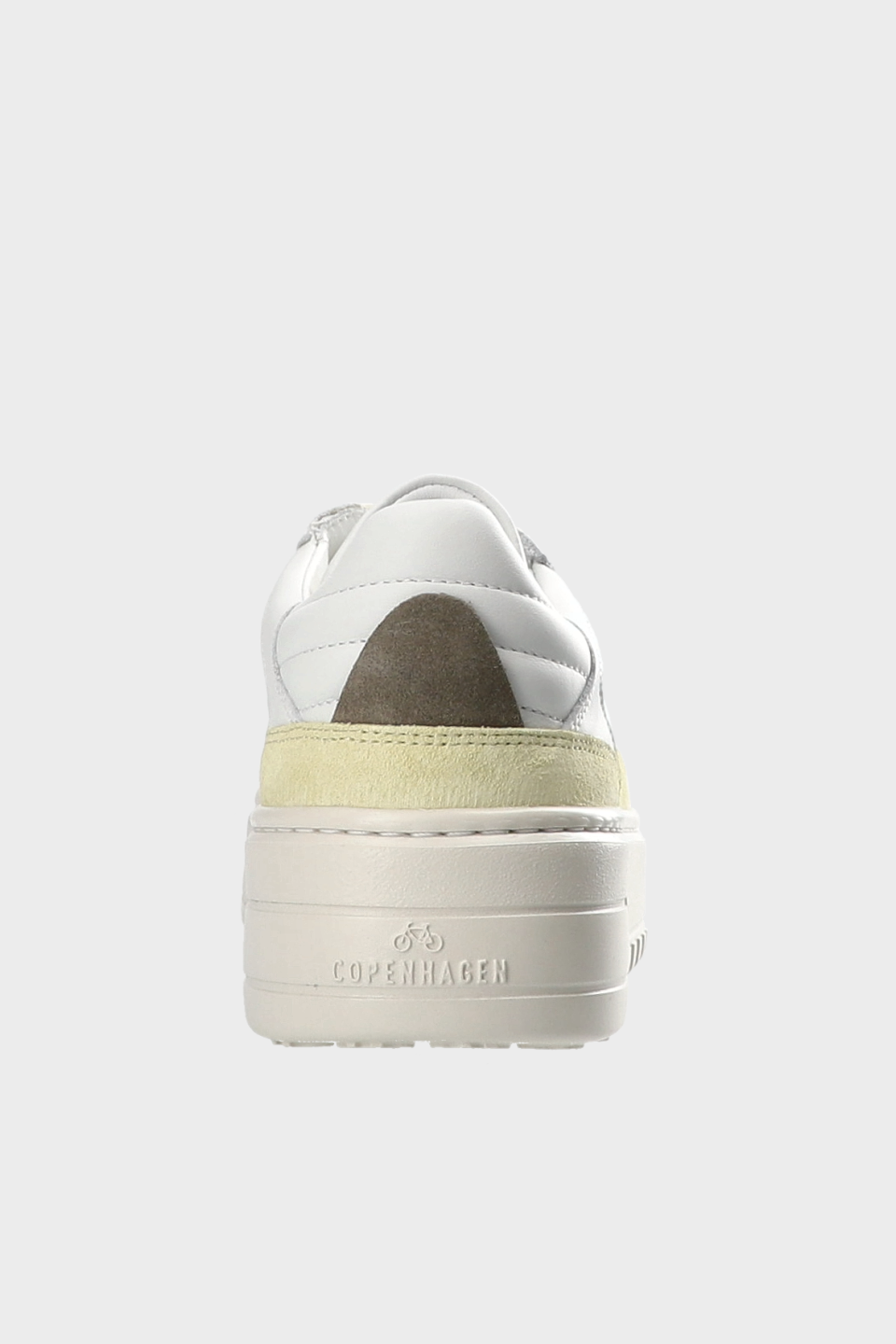 CPH75 leather mix white/yellow