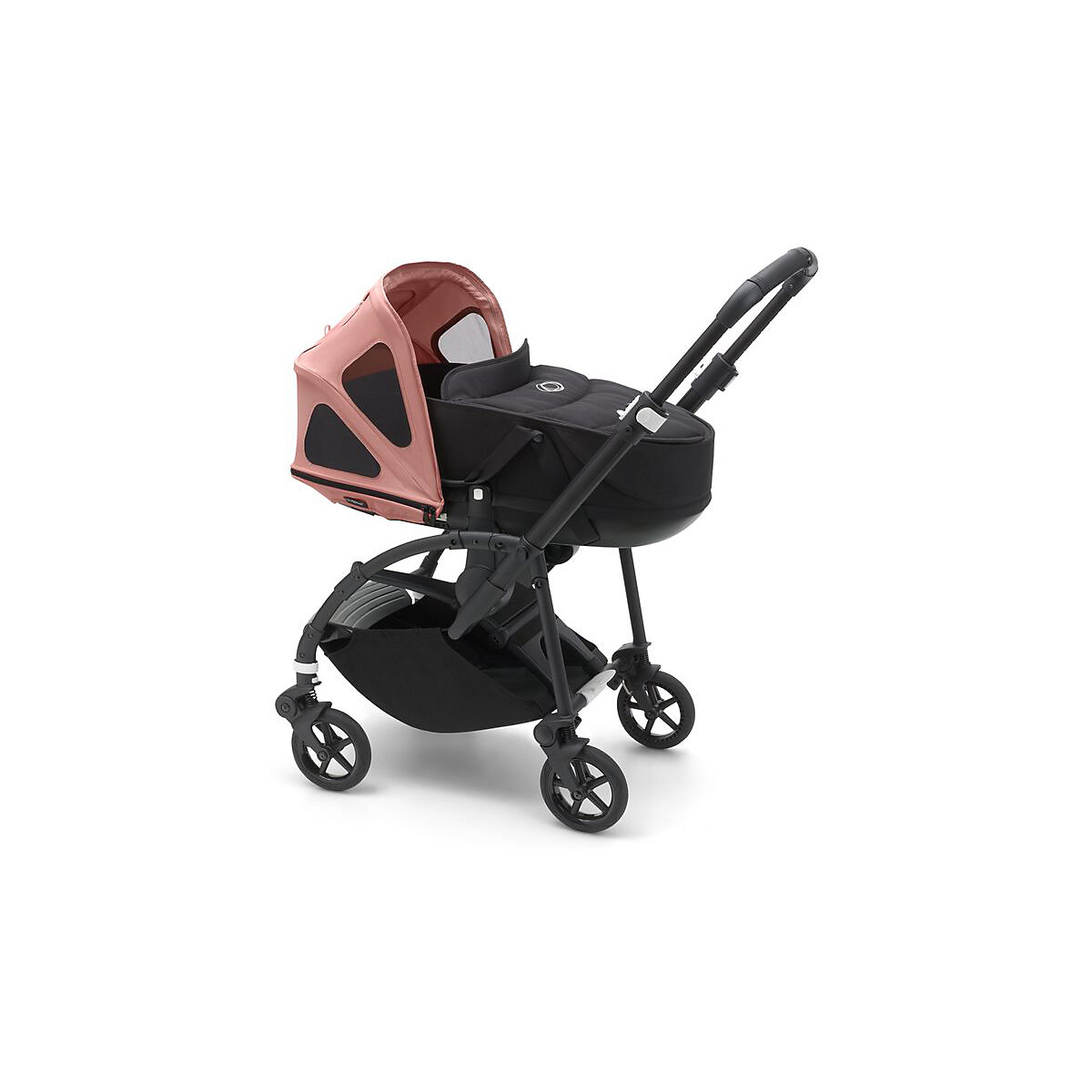 Bugaboo Bee Sonnendach mit Lüftungsfenstern Morgenrosa