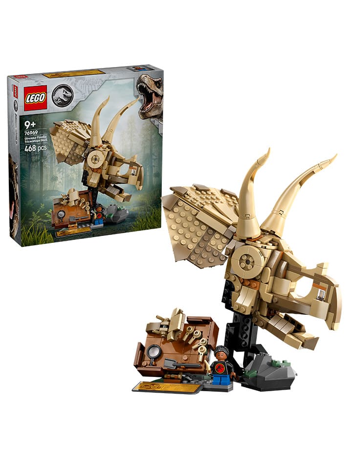 LEGO LEGO® Jurassic World Dinosaurier-Fossilien: Triceratops-Schädel - ab 9 Jahren günstig kaufen onesize