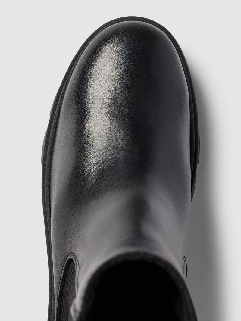 Stiefel aus Leder Modell 'LILIAM' in schwarz