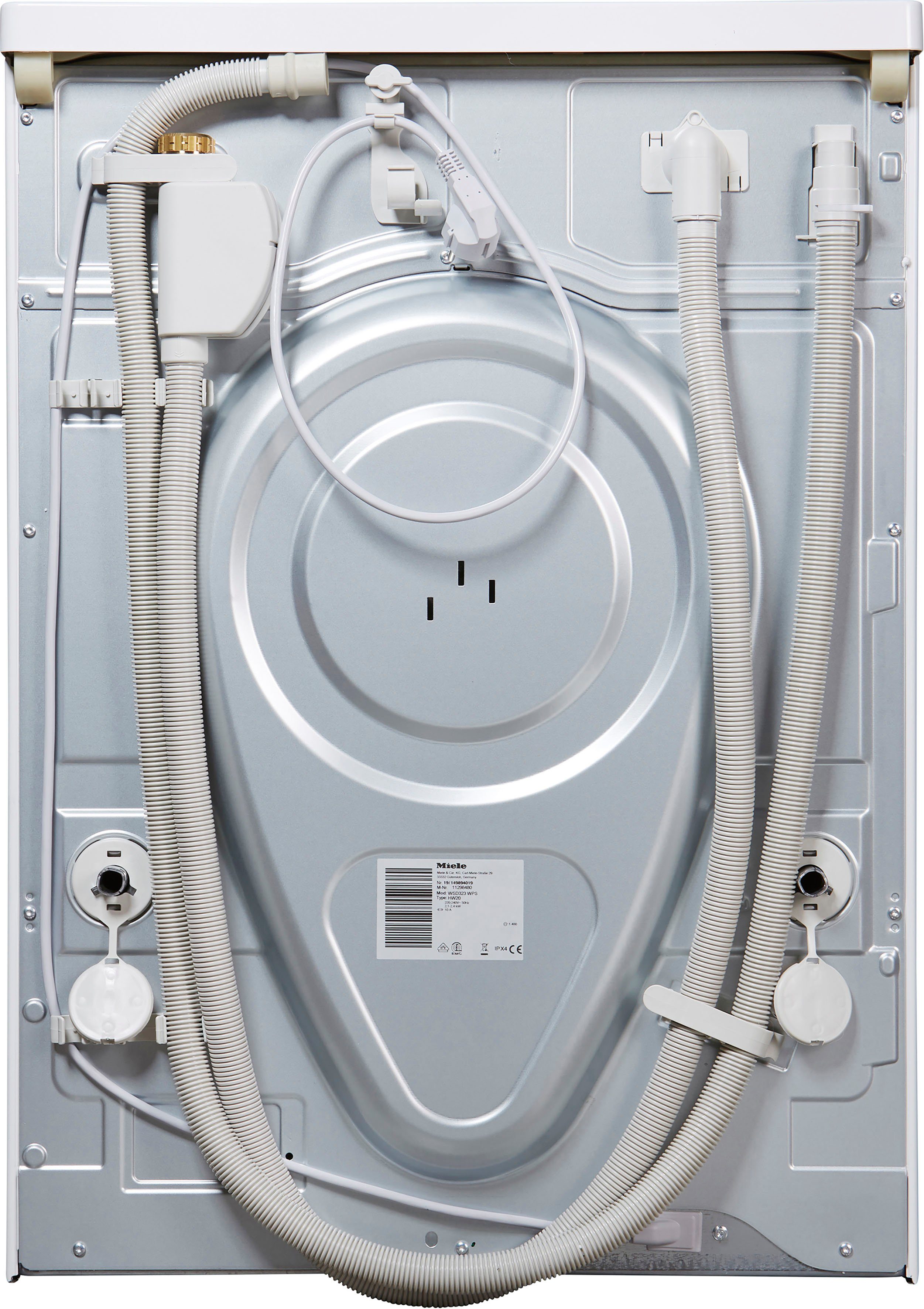 Miele Waschmaschine WSD323 WPS D PWash&8kg, 8 kg, 1400 U/min, QuickPowerWash für saubere Wäsche in nur 49 Minuten