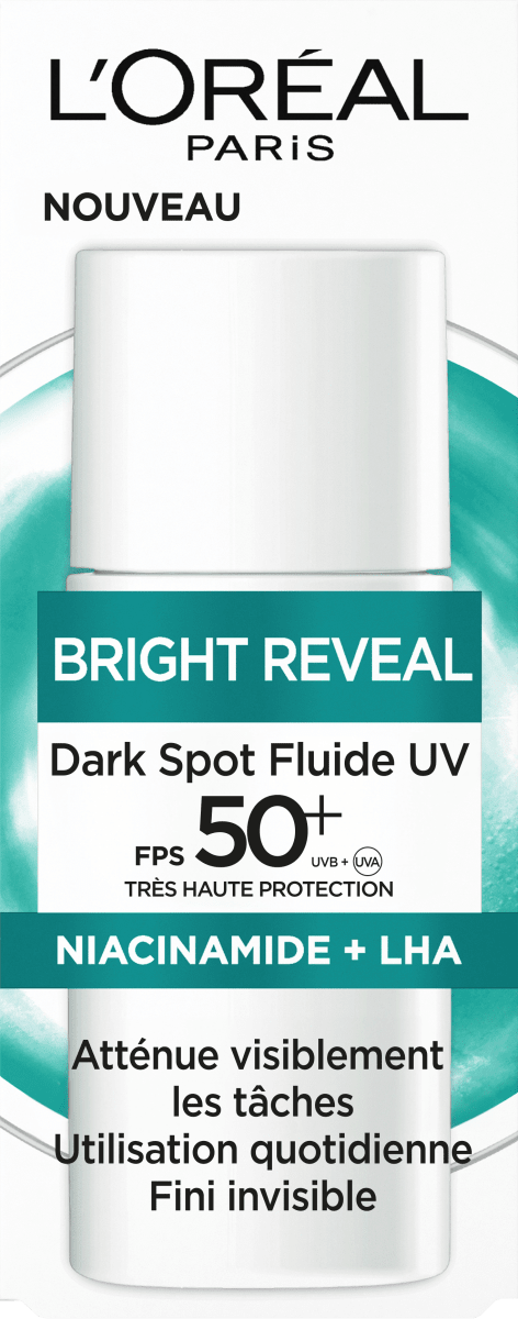 Fluid Bright Reveal Niacinamid+LHA LSF 50+, 50 ml