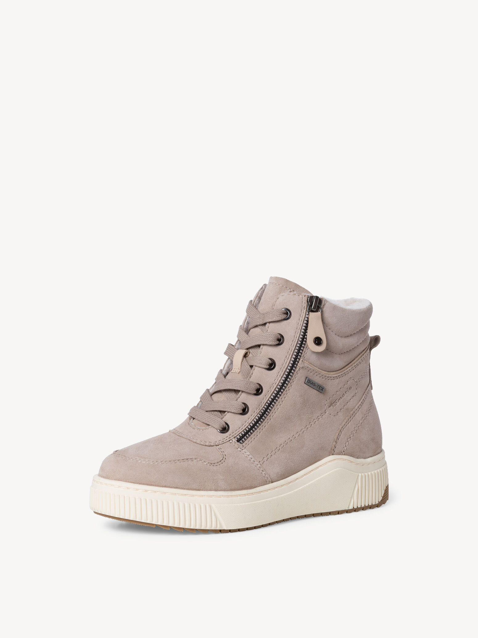 Bottine en cuir - marron