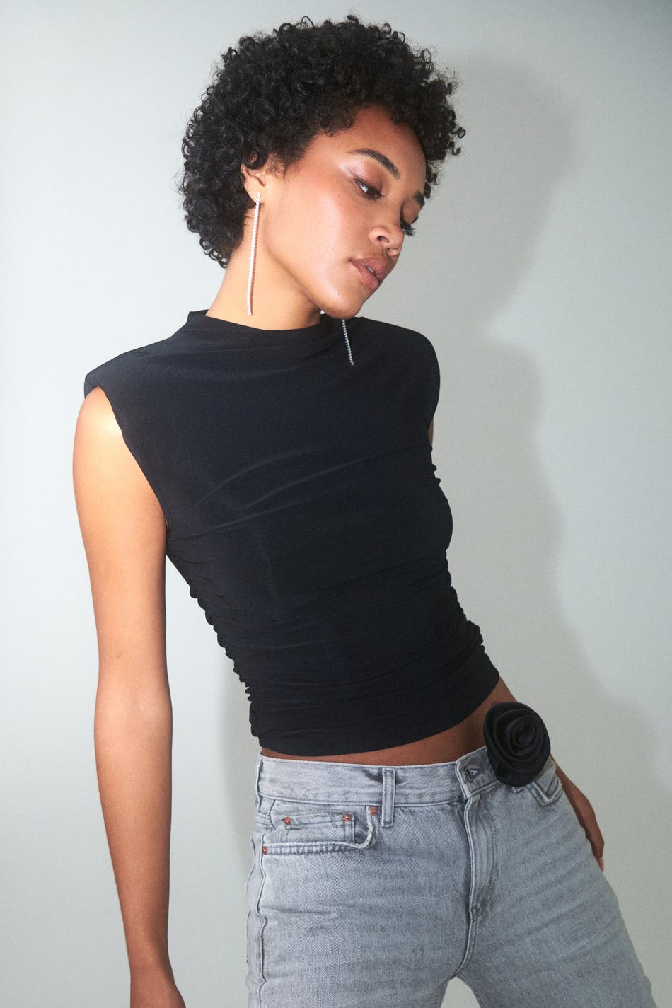 Shoulderpad top