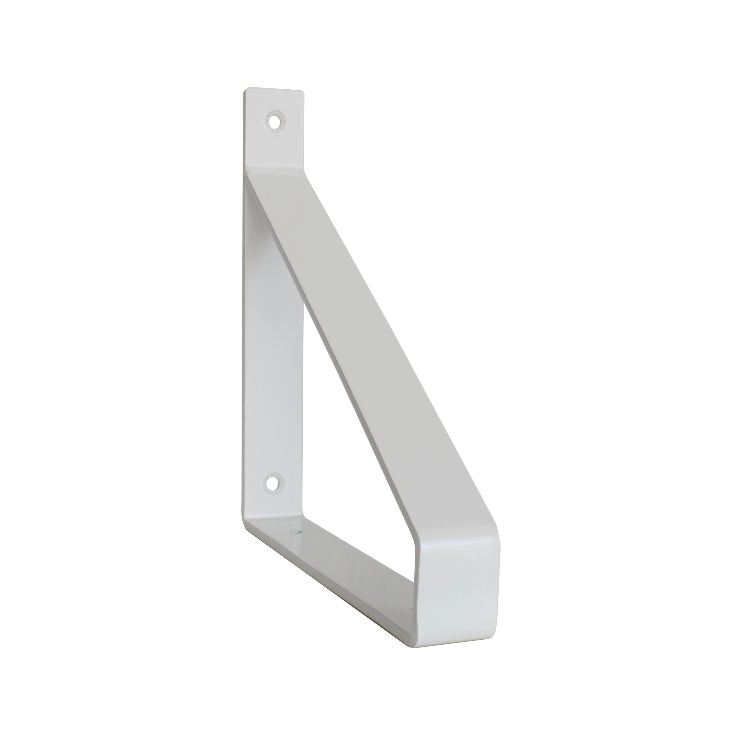 Natural Goods Berlin Wandregalhalter MITTE, 2-tlg., Regalhalterung, Winkelkonsole, Wandregal, Winkelträger, 200mm, Weiß
