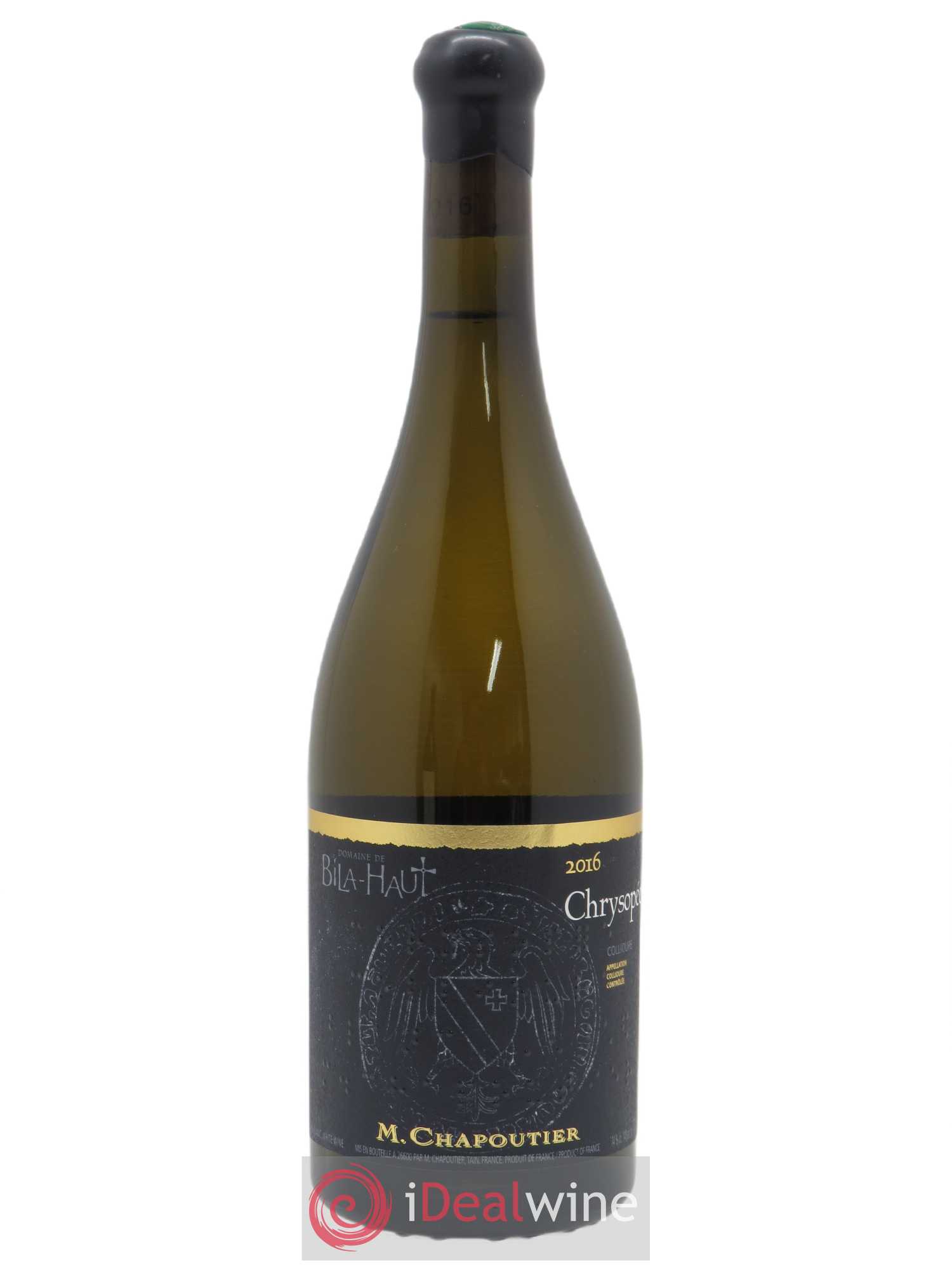 Collioure Bila-Haut (Domaine) Chrysopee Chapoutier  2016 - Lot de 1 Bouteille