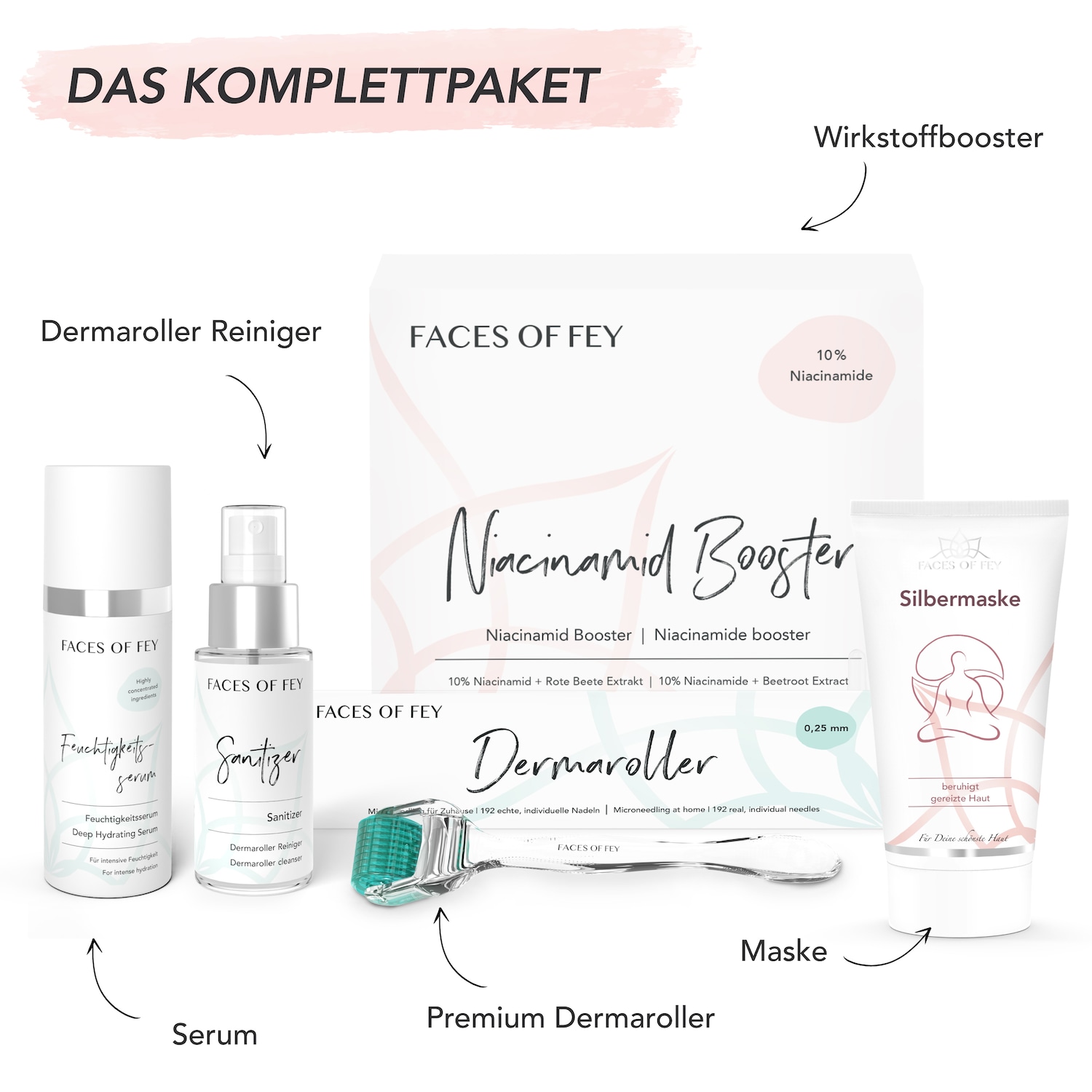 Silbermaske - beruhigende Maske mit Mikrosilber 75ml