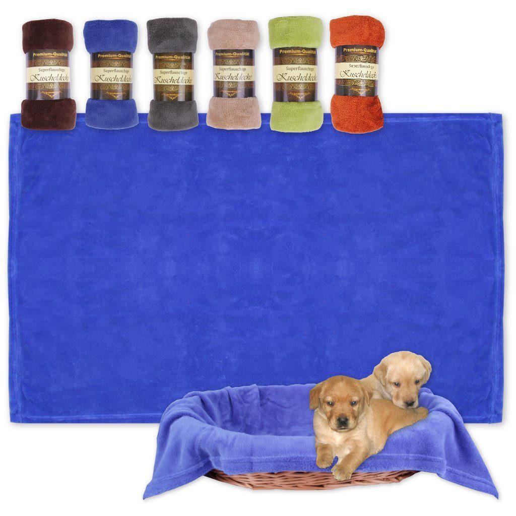 Bestlivings Tierdecke Hundedecke / Katzendecke, Kuscheldecke Schmusedecke für Ihr Haustier, perfekt geeignet als Schlafplatz/-decke, in vielen versch. Variationen verfügbar
