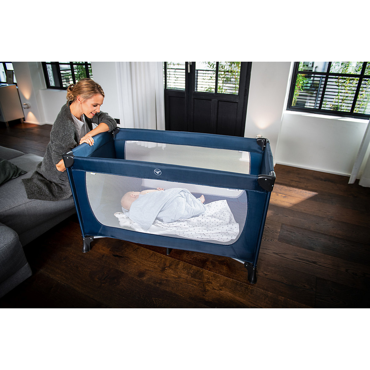 Reisebett Dream'n Play Plus, Navy