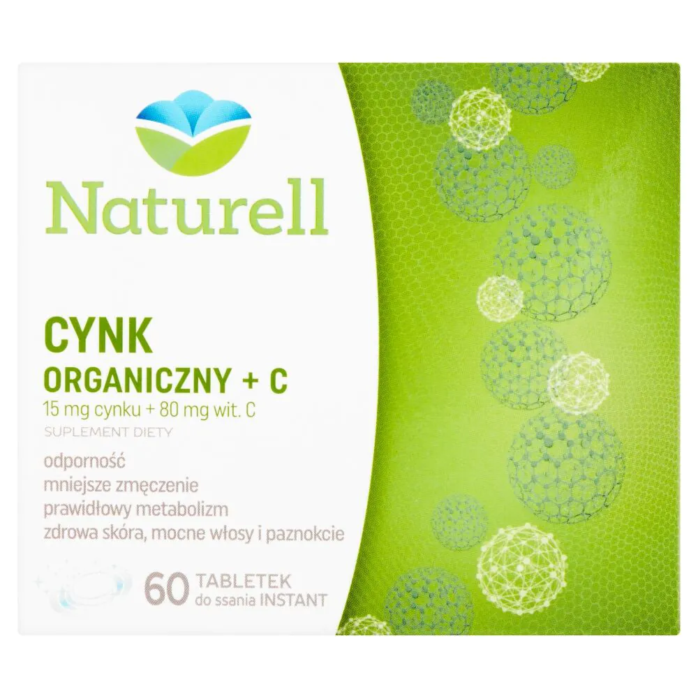 Naturell organski cink + C, tablete