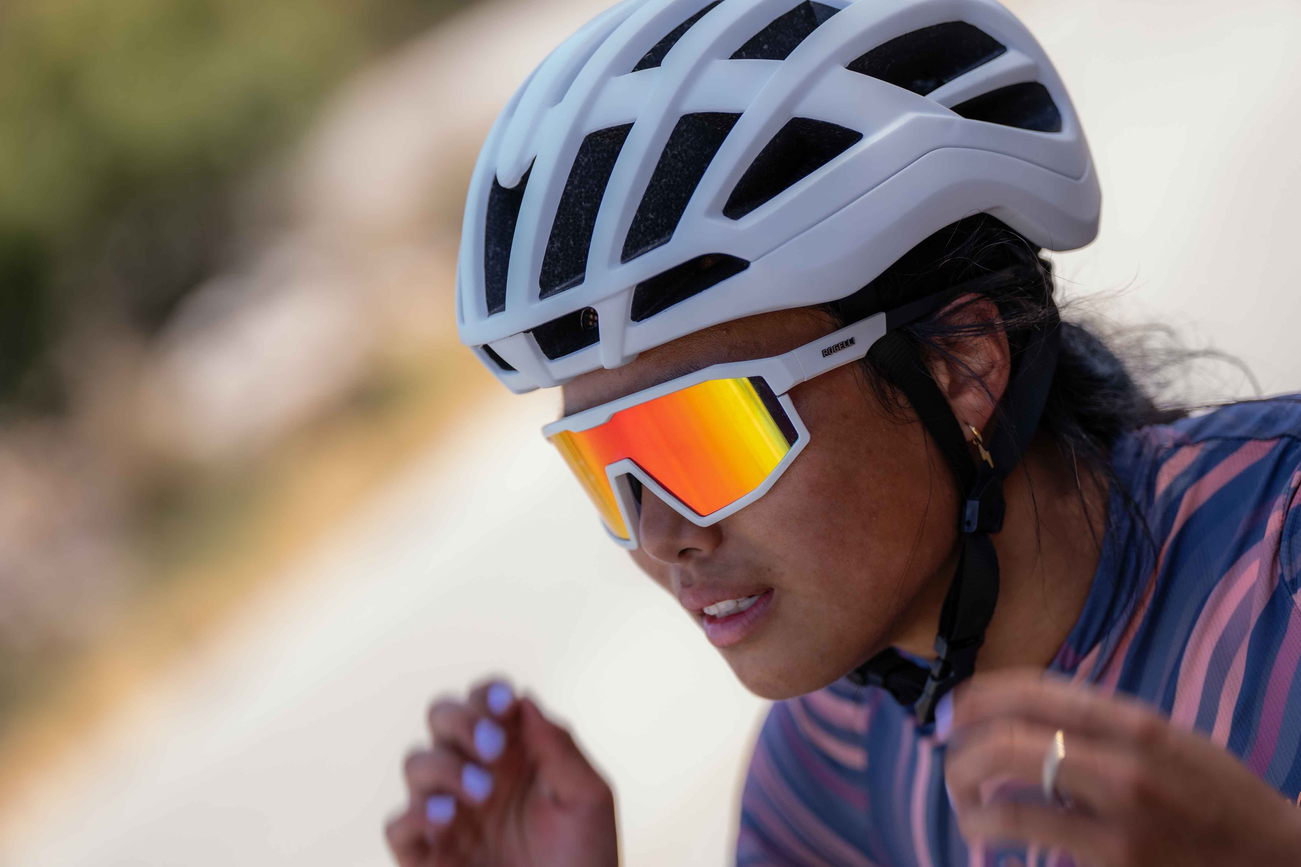 Rogelli Recon White Coral Fahrradbrille