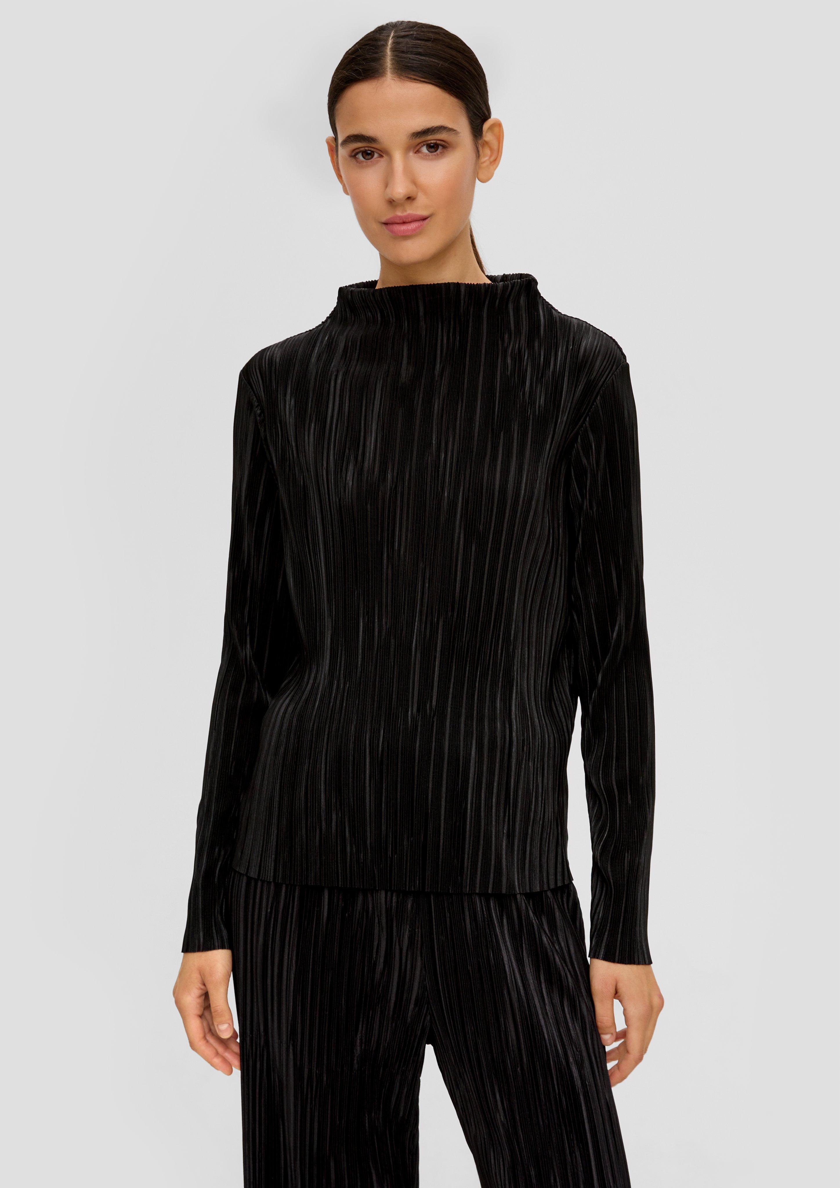 Plissiertes Blusenshirt  2136008-9999