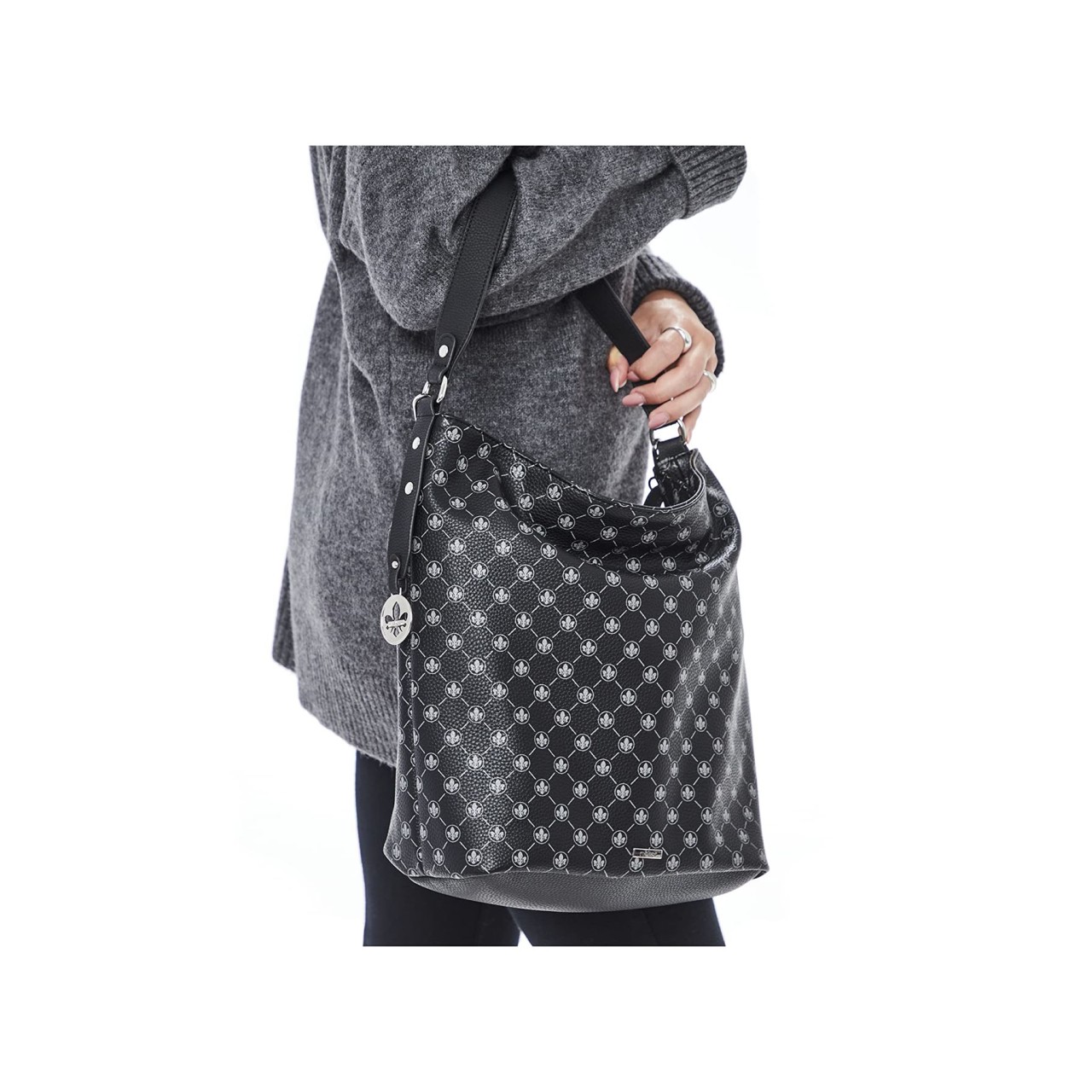 RIEKER Handtaschen schwarz