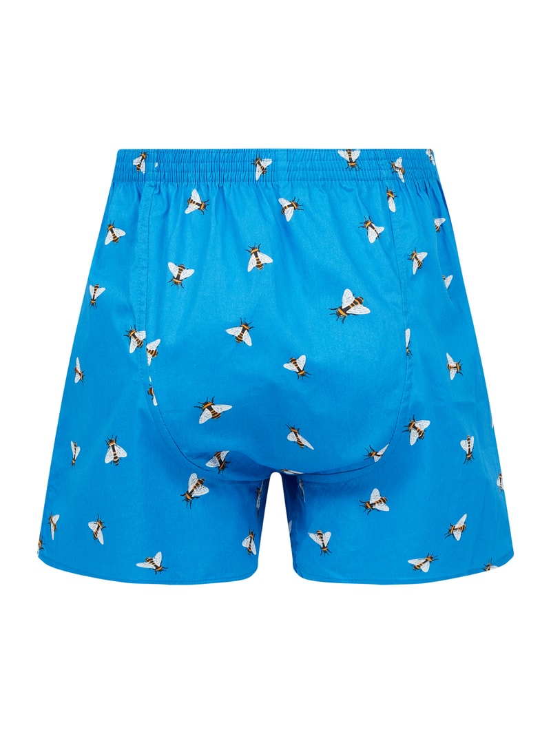 Boxershorts aus Baumwolle in royalblau