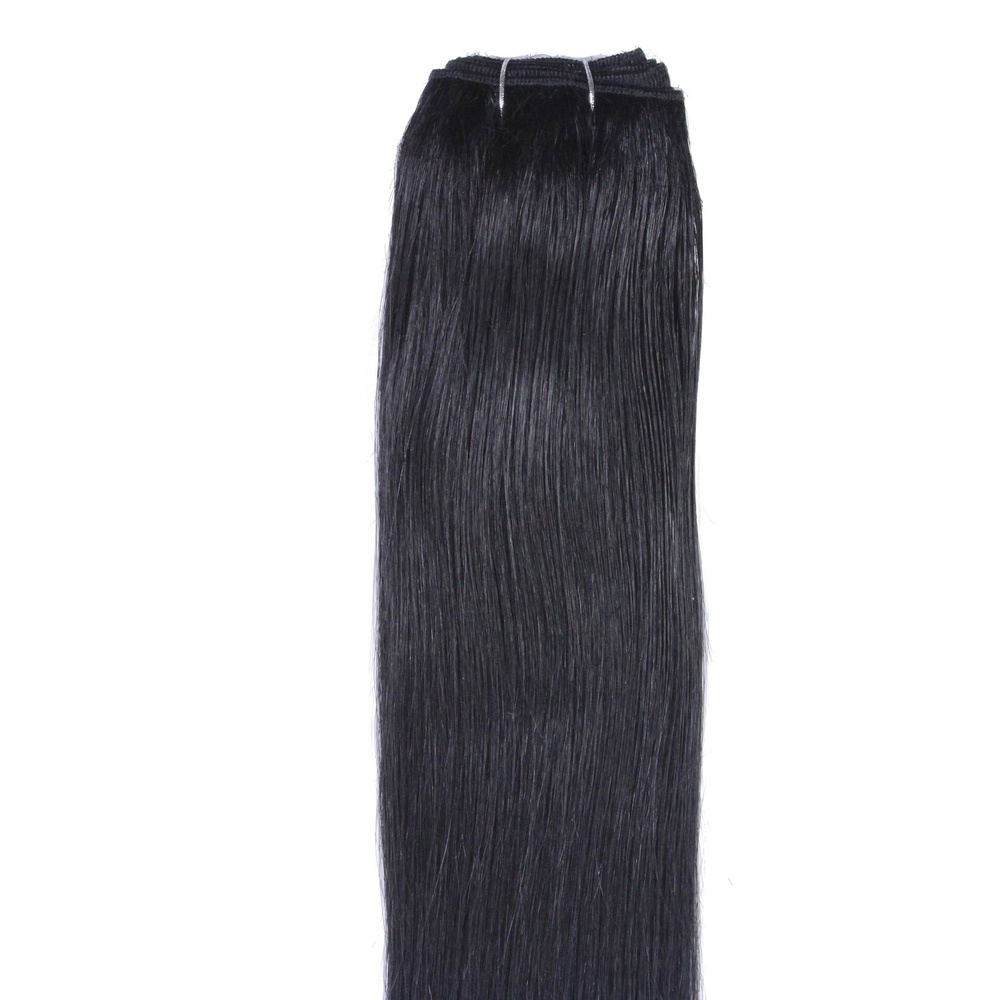 hair2heart Extensions Tissage cheveux naturels #1 Noir 100g extensions