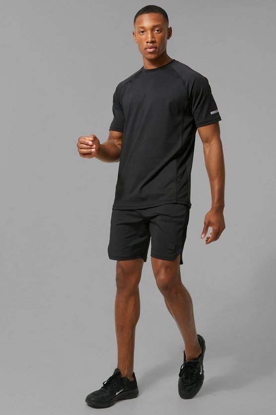 Man Active Performance T-Shirt & Shorts