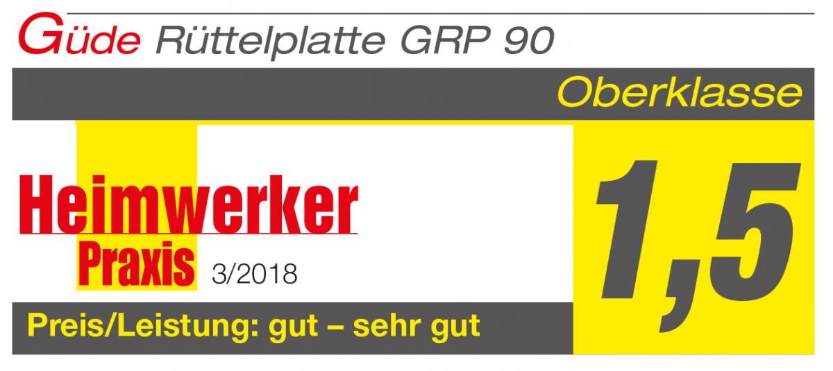 Güde Rüttelplatte GRP 90