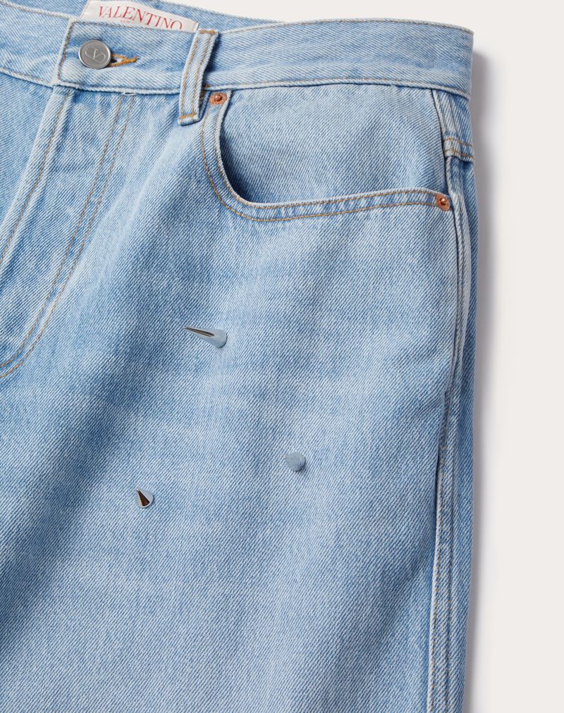 PUNK DENIMBUKS MED NITTER