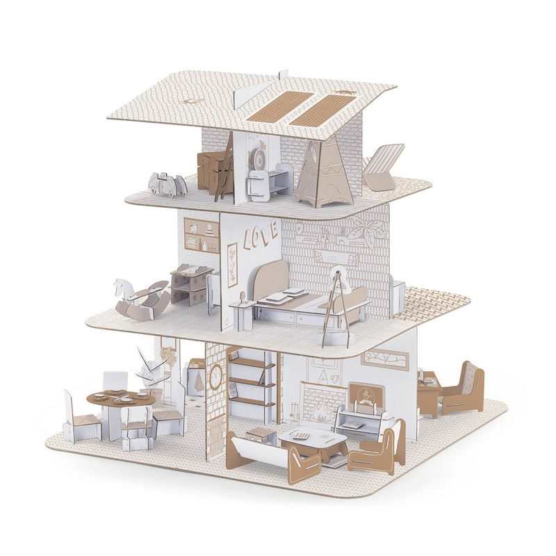 Maison de poupées à créer Djeco