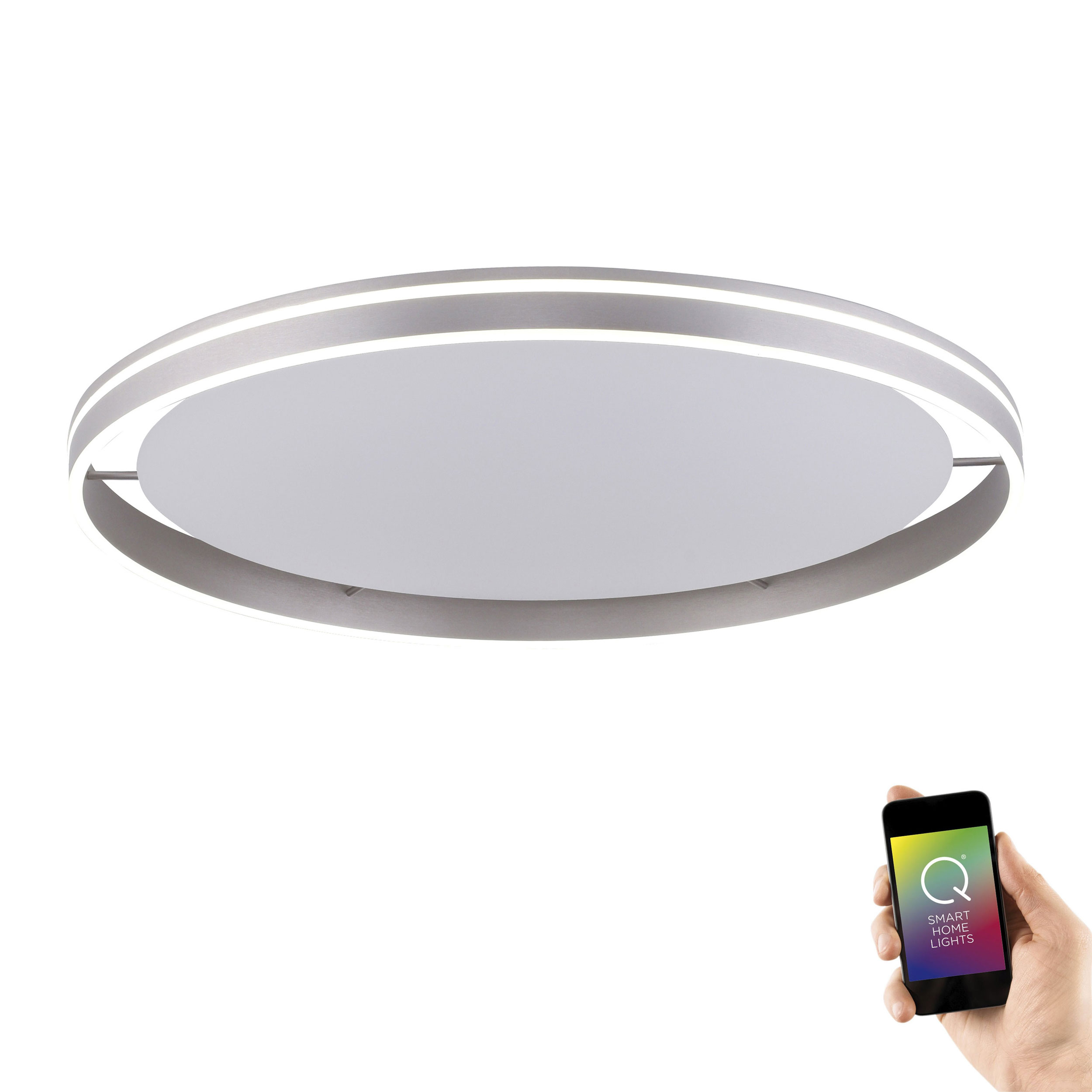 QLED-Deckenleuchte 1flg