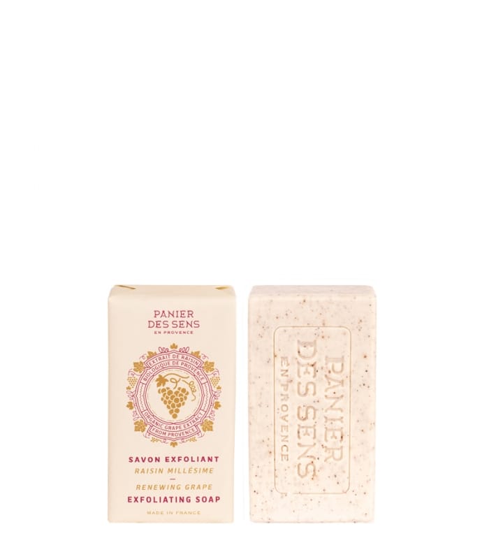 PANIER DES SENS-SAVON EXFOLIANT-Raisin Millésime