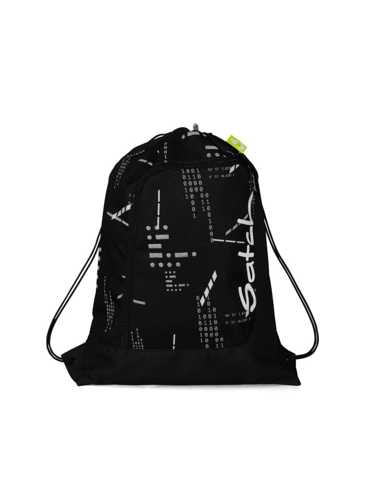 Satch Sportbeutel Ninja Matrix in Schwarz günstig kaufen onesize