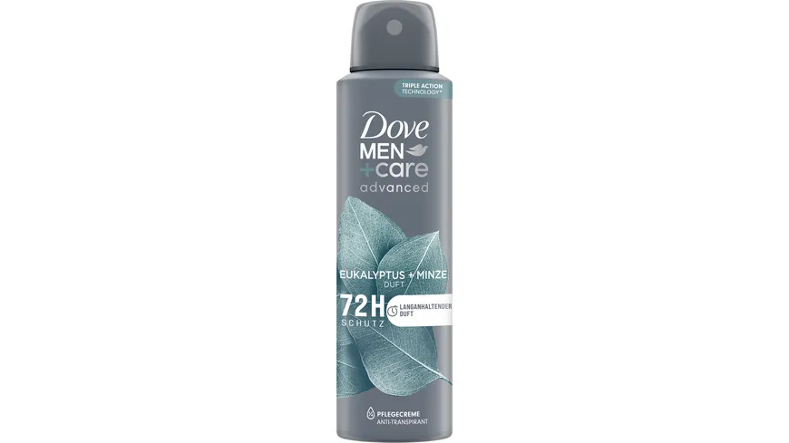 Dove MEN+care advanced Anti Transpirant Spray Eukalyptus und Minze Duft 150 ml